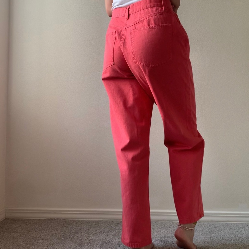 Vintage L. L. Bean Red Mom/ Boyfriend Jeans